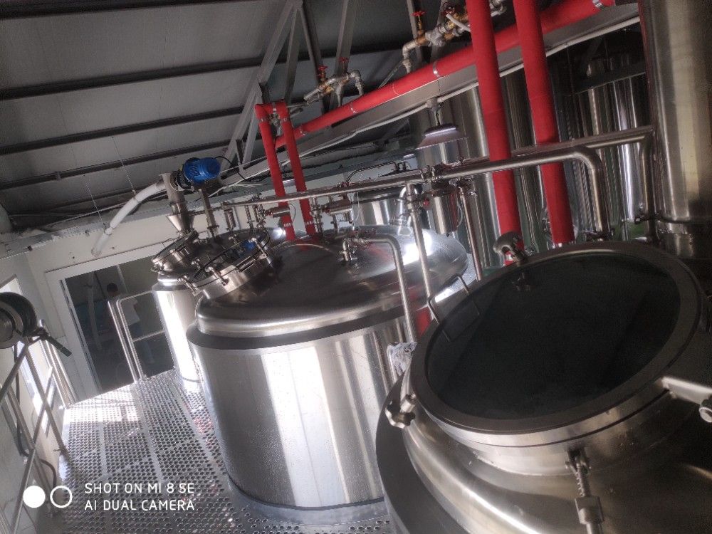 2000L Industrial Brewery System for Byeolmac Brewing Co. in Korea